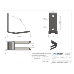 TYP 832T RACLEUR DE  PIGNON C CARREE