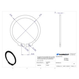 TYP 38A CIRCLIPS 045  TYPE 2000