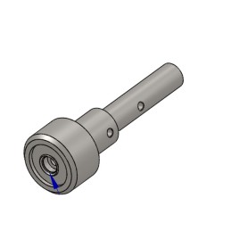 TYP 862A GALET DE RAMPE TA AVEC AXE