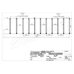TAPIS TYPE LUC PHENIX/MILAN/CASTOR 60G 11B CH Ø10 EA 1305