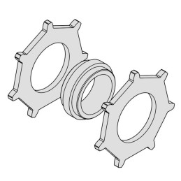 NOIX 10X30.5 7 EMP MECANO Ø 60 LUC