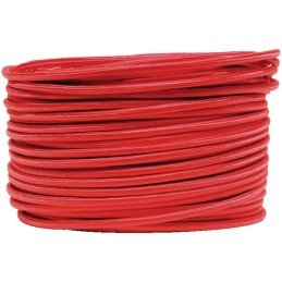 FIL RIGIGE 1,5mm² ROUGE H07VU ROULEAU DE 25M