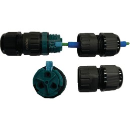 CONNECTEUR IP 67 EN LIGNE - CONNEXION SANS OUTIL