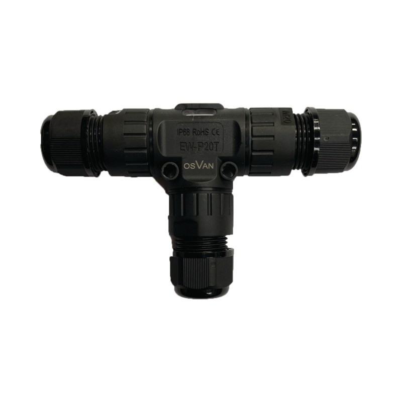 CONNECTEUR IP 67 EN T - CONNEXION SANS OUTIL