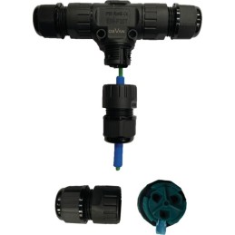 CONNECTEUR IP 67 EN T - CONNEXION SANS OUTIL