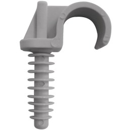 FIXE TUBE GRIS DIAMETRE 16 SACHET DE 10