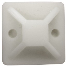 EMBASE ADHESIVE POUR COLLIER DE CABLAGE SACHET DE 10