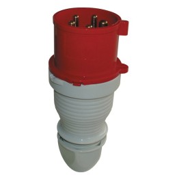 FICHE 5X32A 400V IP44 CEE BORNE SANS VIS WALTHER