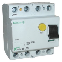 INTERRUPTEUR DIFFERENTIEL 4X63A 30MA TYPE AC WALTHER