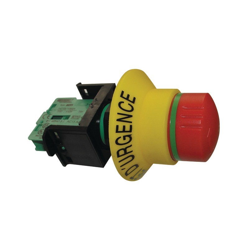 COUP DE POING AVEC CONTACT NO (POUR MX OU FT)