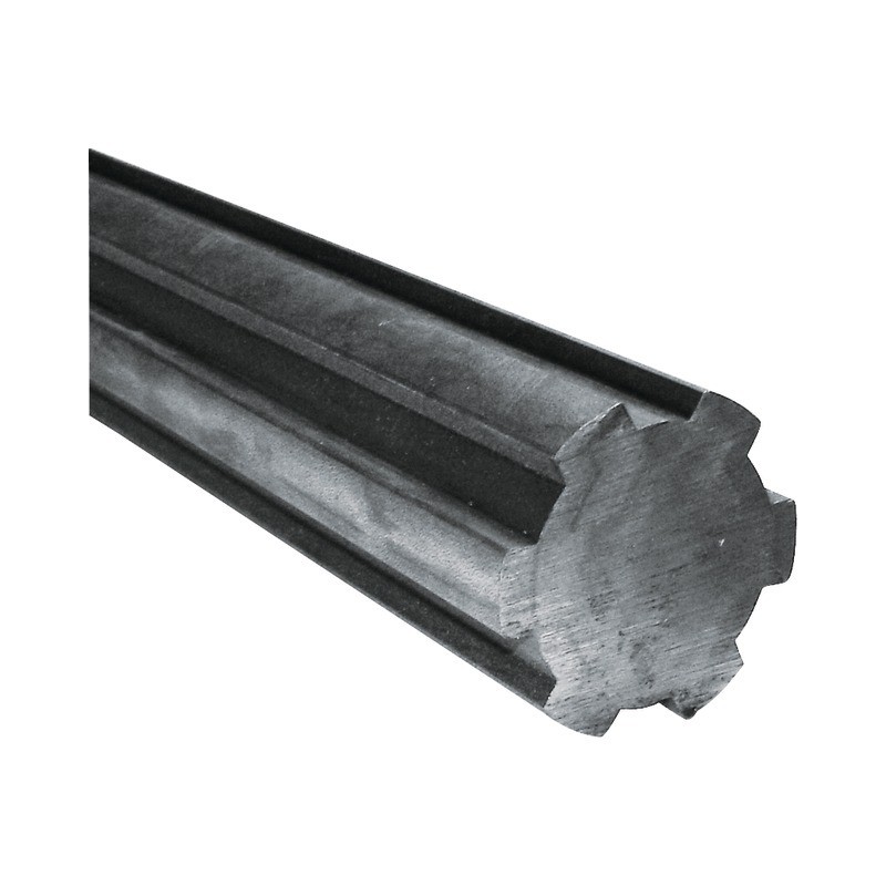 ARBRE CANNELE 6C 1''3/4 LG 1M