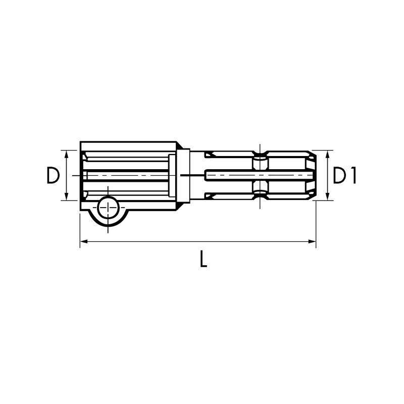 MANCHON REDUCTEUR MALE 6C 1''1/8 FEMELLE 6C  1''3/8 VP