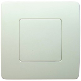 PLAQUE CACHE BOITE 75x75 VENUS BLANC