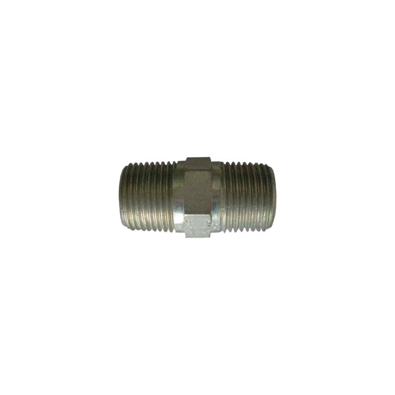 ADAPTATEUR GAZ MALE MALE FILETAGE 1/4" -1/2"