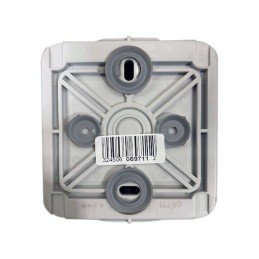 INTERRUPTEUR VA ET VIENT ETANCHE 10A 250V PLEXO GRIS COMPLET IP55 LEGRAND