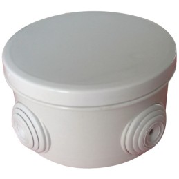 BOITE DE DERIVATION ETANCHE Ø 80 MM PROFONDEUR 45 MM