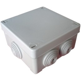 BOITE DERIVATION ETANCHE CARREE 100X100X50