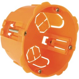 LOT 10 BOITES PLACO Ø 65 MM PROFONDEUR 40 MM VIS ET GRIFFES