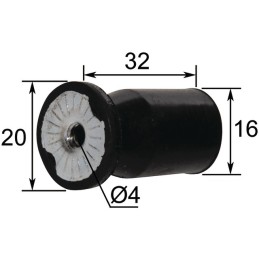 SILENTBLOC POUR HUSQVARNA 254 PARTNER 465|495|545