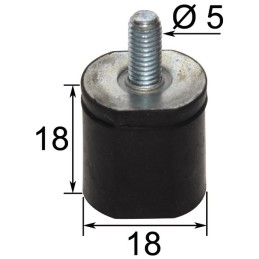 SILENTBLOC POUR STIHL 010|011|012|020|045|056