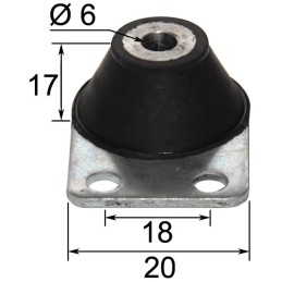 SILENTBLOC POUR STIHL 028|038 (11187909930)