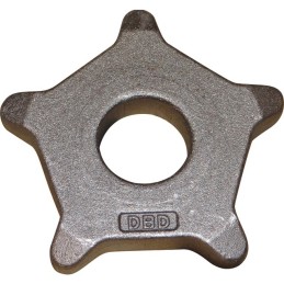 PIGNON 80X12 5 DENTS ALESAGE 45