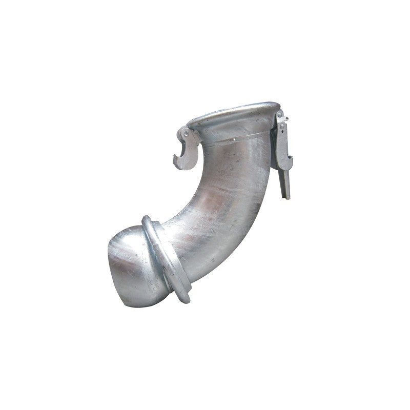 COURBE ZINGUEE MF Ø 100 REF 4