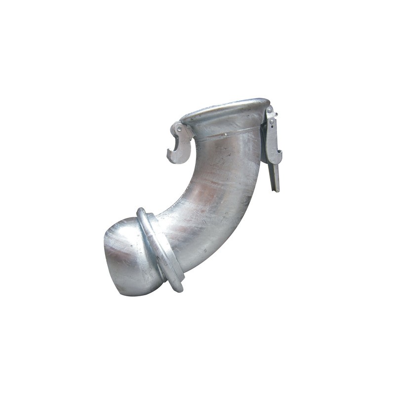 COURBE ZINGUEE MF Ø 150 REF 4