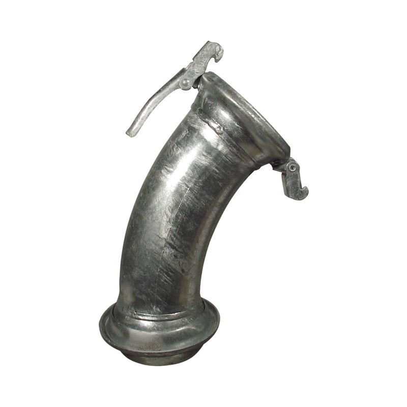 COURBE ZINGUEE MF Ø 150 45°