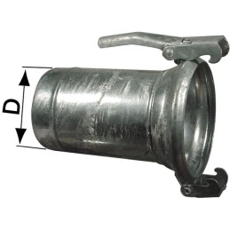 MANCHON A GRIFFE Ø 120 REF 9