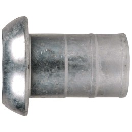 RACCORD PERROT MALE ZINGUE Ø 108/100