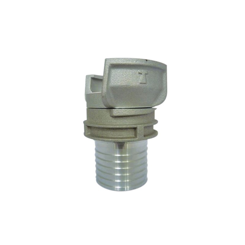 RACCORD ALU CANNELE VERROU DN 80/90