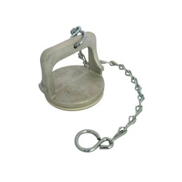 BOUCHON S/VER POIGNE E CHAINETTE DN100