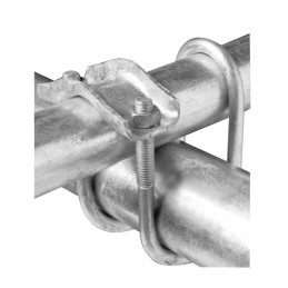 ETRIER DOUBLE FERME 33X42 ECROUS M8