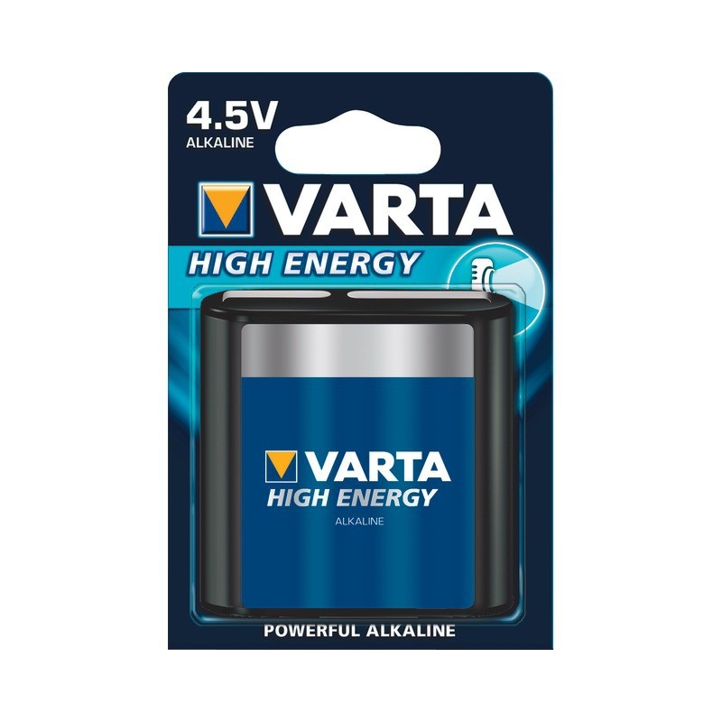Pile plate 3LR12 4.5v Alcaline  High Energy Varta