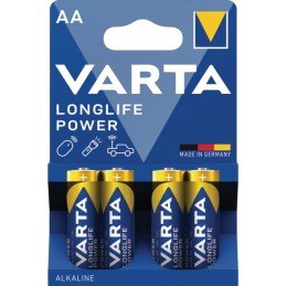PILE ALACALINE 1,5V/LR6 HIGH ENERGY BLISTER DE 4 VARTA