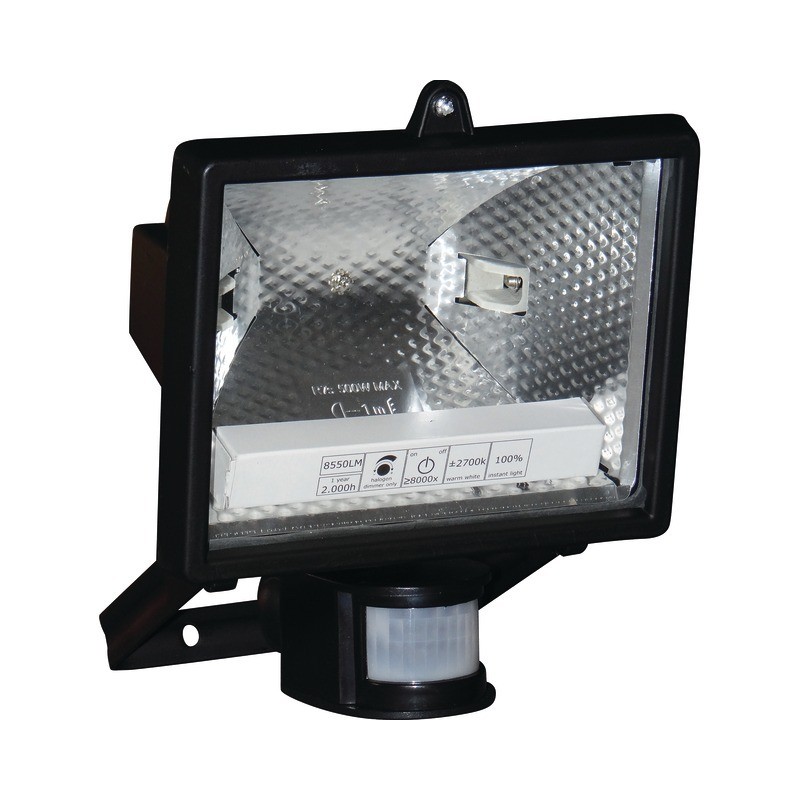 PROJECTEUR 400 WATTS DETECTEUR 120°NOIR