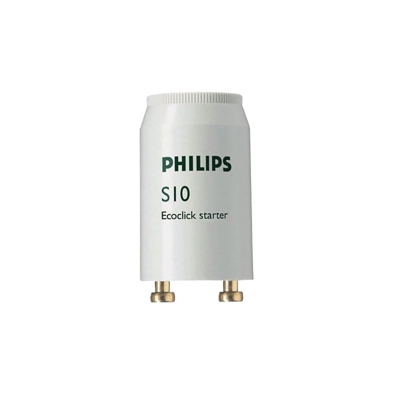 STARTER S10 4/65 WATTS PHILIPS POUR TUBE FLUORESCENT