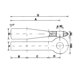 ANNEAU PLAT A SOUDER  Ø40 CH 4T CV 0.9T (DIN