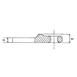 ANNEAU PLAT A SOUDER   Ø50 CH 32T CV 3T (ISO