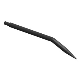 DENT DE FOURCHE Ø30/22 LG 570 PLIEE PERCEE Ø8 HORIZONTAL