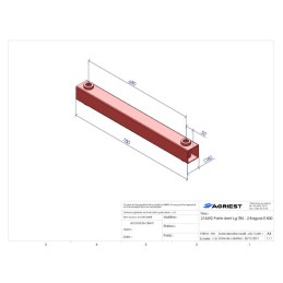 PORTE DENT LG 780 2 BAG E800 C 80X80X5
