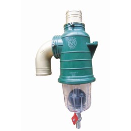 SECURITE Ø60 PVC DROITE AVEC  ROBINET