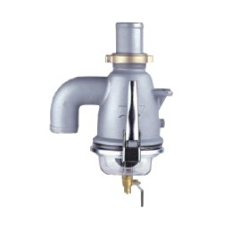 SECURITE Ø60 ALU DROITE AVEC ROBINET