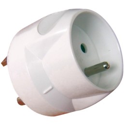 ADAPTATEUR M20A EN F 16A BLANC