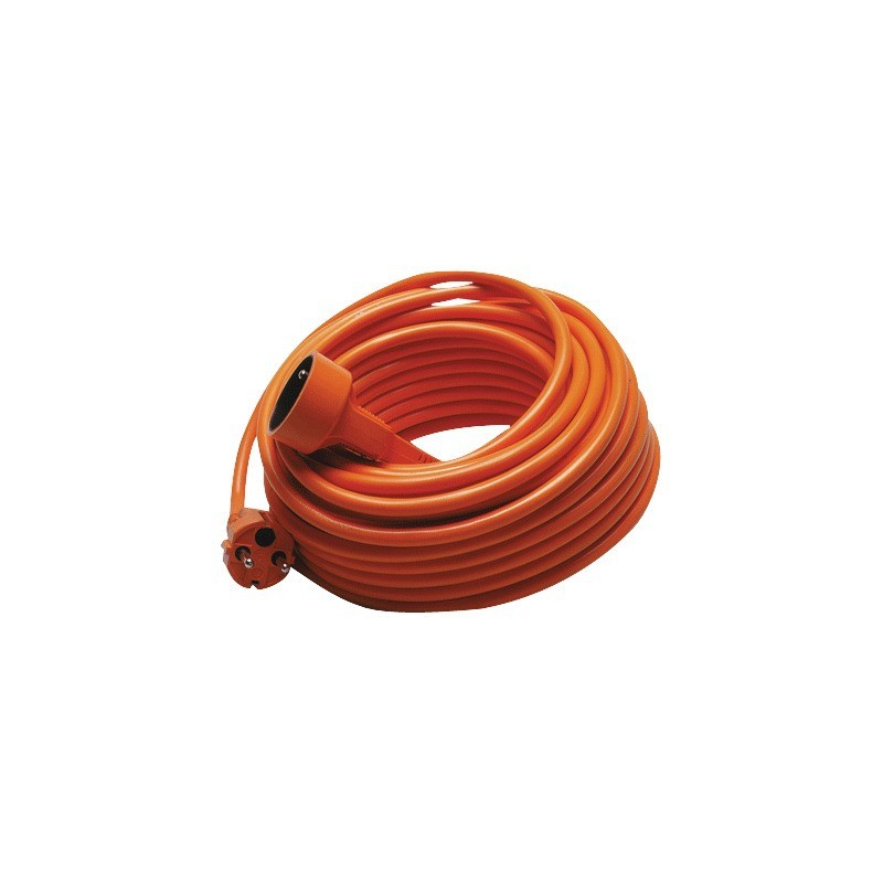 PROLONGATEUR DE JARDIN  2X1,5 MM²  ORANGE 25M