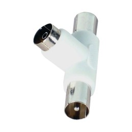 TE DERIVATION TV 1 ENREE MALE 2 SORTIE FEMELLE 9,5 MM