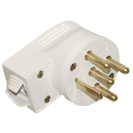 FICHE MALE PLASTIQUE SERRE-CABLE 3P+T+N 20A LEGRAND