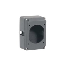 BOITIER HYPRA PR SOCLE 16/32A 2P/3P IP44