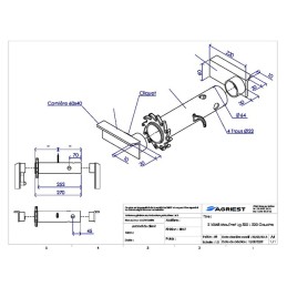 MOULINET LG 300 L 220 GAUCHE
